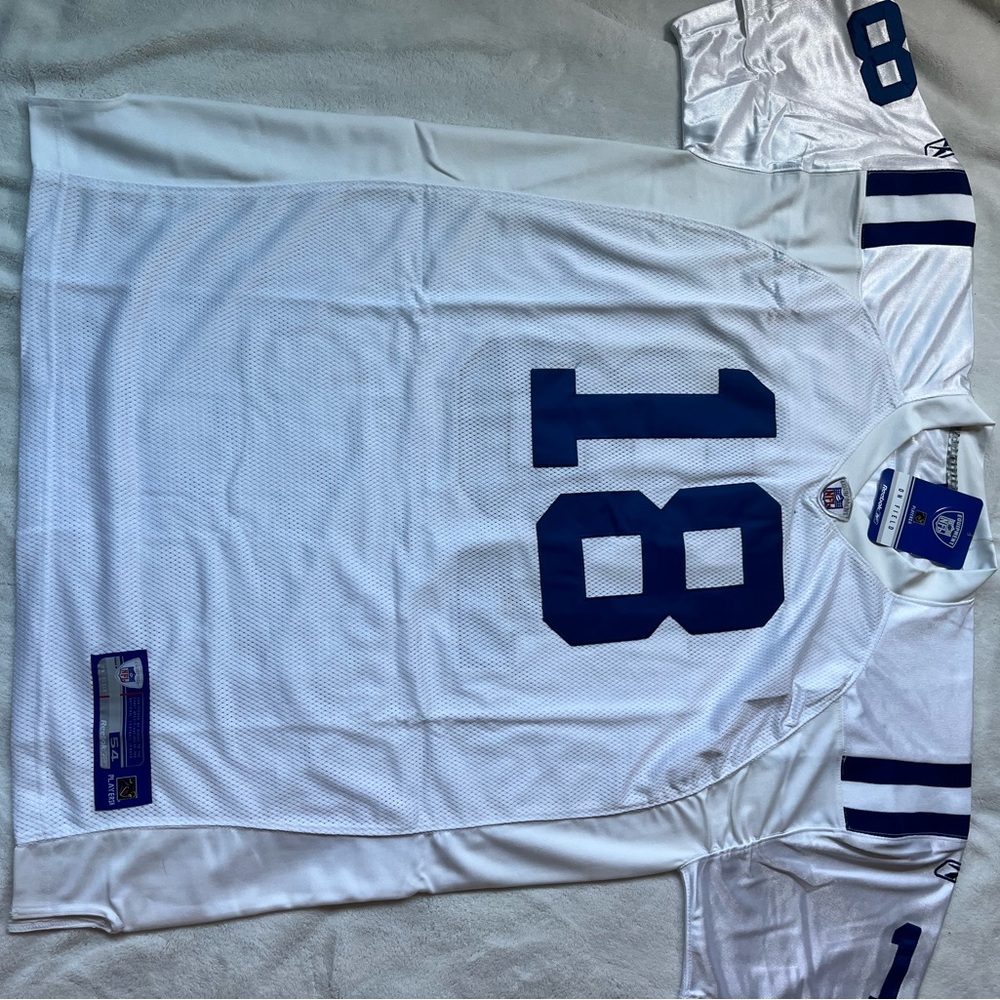 NFL White Jersey with Blue Tag